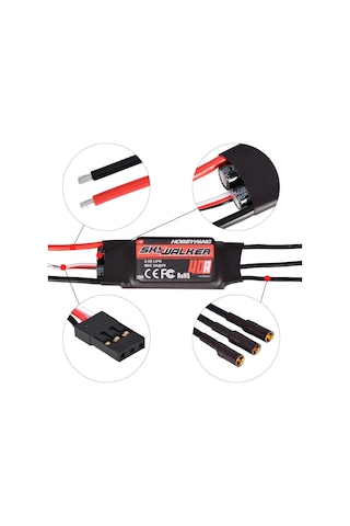 Skywalker 40a Esc Fırçasız Motor Hız Kontrol Sürücü Devresi