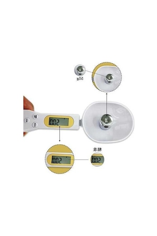 Pazly Elektronik Kaşık Ölçeği 500 Gr/0,1 Açık Yeşil Ev Terazisi Açık Yeşil