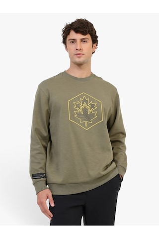 Lumberjack 6w Ml Arman 16nat26-4 6pr Erkek Yeşil Sweatshirt - 102708343
