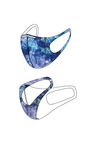 BLACKSPADE Unisex Koruyucu Maske Mermer Desen M