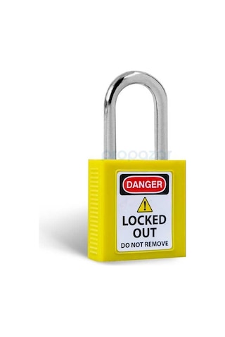 Bbu Eked Loto Sl C38ss Güvenlik Kilidi Çelik Kanca 38mm