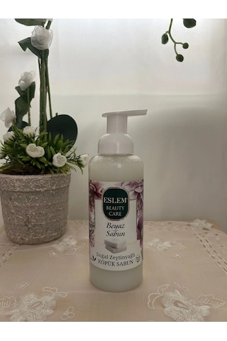 Eslem Beyaz Sabun Doğal Zeytinyağlı Köpük Sabun