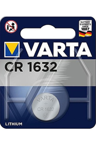 Varta 6632 CR1632 Lithium 3V Pil 10'lu