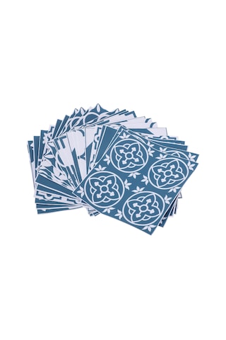 Shineyee 24 Adet Pvc Otomatik Yapışkan Çiçek Desenli Duvar Sticker - Su Ve Yağ Dayanıklı, Mutfak/banyo Dekorasyonu, 15x15cm Diğer