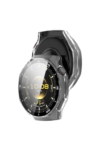 Huawei Watch Gt6 Pro 46mm Kasa Uyumlu Kılıf Sert Pc Kasa Ve Ekran Koruyucu Kılıf