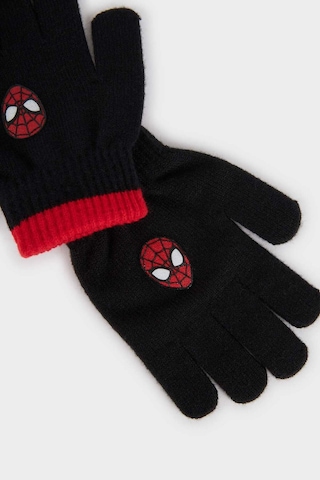 Defacto Erkek Çocuk Marvel Spiderman Triko Eldiven X9305a625wnbk32 Siyah