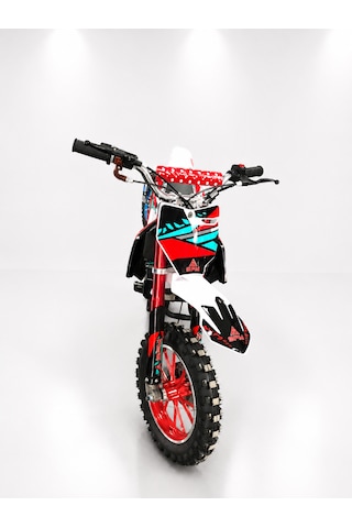 Sfm Mini Cros 49cc Çocuk Cross Motosikleti Kırmızı