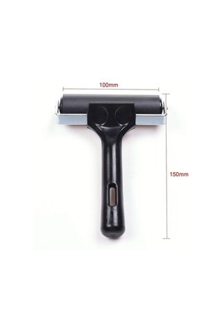 Kaymaz Saplı 4 İnç Kauçuk Rulo, Baskı Ve Yapıştırıcı İçin Profesyonel Sanat Malzemeleri B