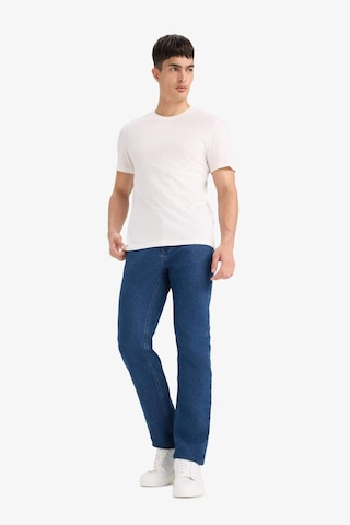 Defacto Sergio Regular Fıt Normal Bel Boru Paça Düz Paça Jean Pantolon F1875ax25aunm34 Mavi-nm34