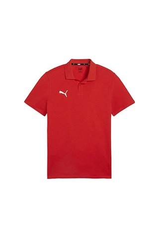 Puma Teamgoal Casuals Polo Erkek Futbol Antrenman Tişörtü 65860501 Kırmızı