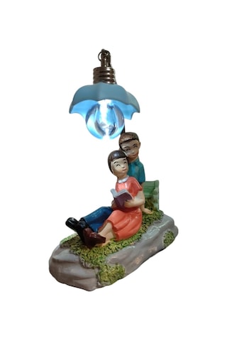 Oturan Çift Model Biblo Hediyelik 13 20 Cm