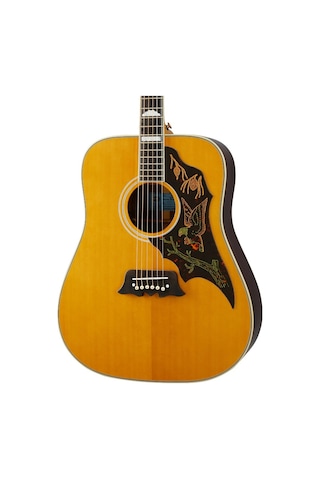 Epiphone Masterbilt Excellente Elektro Akustik Gitar Antique Natural Aged Gloss