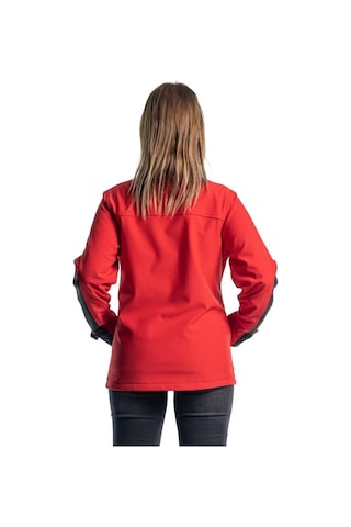 Şensel Kadın Softshell Mont Kırmızı -91E2379 - Su Itici