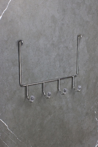 Lif ve Kese Askılığı - Krom Paslanmaz Metal Banyo Köşeliği, Duş Rafı ve Duş Askılarına Uyumlu