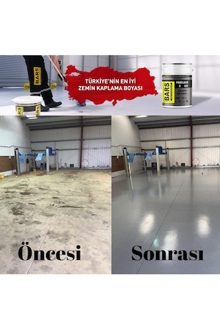 Bars Zemin Boyası - Solvent Bazlı Uzun Ömürlü