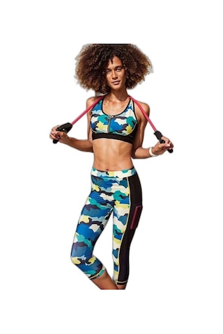 Yeni Inci T135 (Yoga-Fıtness-Pilates-Koşu) Sporcu Taytı Tek Alt