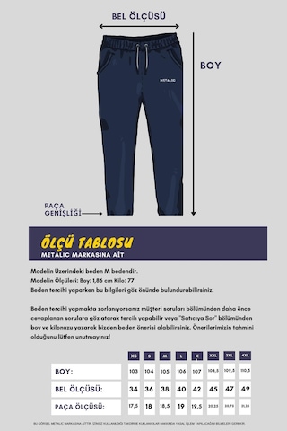 Arka Cepli Etiket Detaylı Düz Paça Erkek İçi Pamuklu 4'lü Eşofman Altı Siyah-Antrasit-Lacivert-Gri Çok Renkli