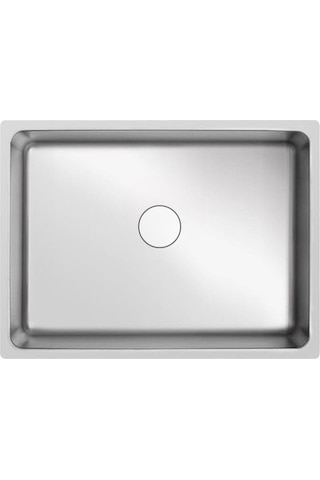 Livinox 40x50 Düz Taşmalı 0,80 Mm Paslanmaz Çelik Mutfak Eviyesi Inox