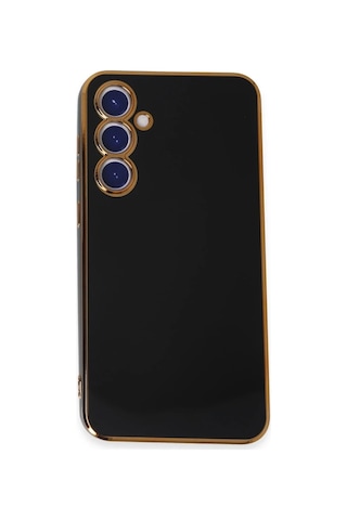 Samsung Galaxy Uyumlu. S23 Fe Kılıf Volet Silikon - Siyah