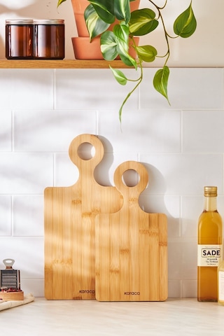 Karaca  Dara 2'li Bambu Kesme Tahtası