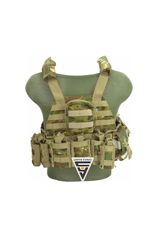 Nature Special Cordura Askeri Taktik Yelek Kamuflaj