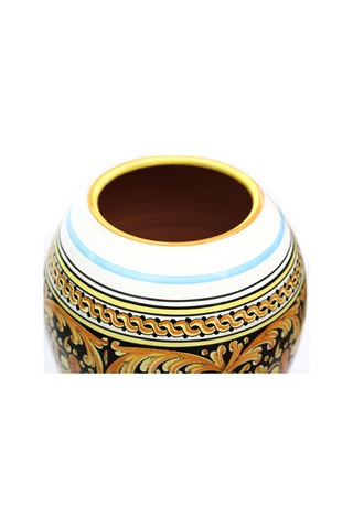 Palermo Küp Seramik Saksı Orta Boy