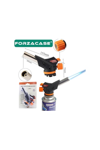 Forzacase 1300 Derece Profesyonel Pürmüz Çakmak Kafası - Fc248 Siyah