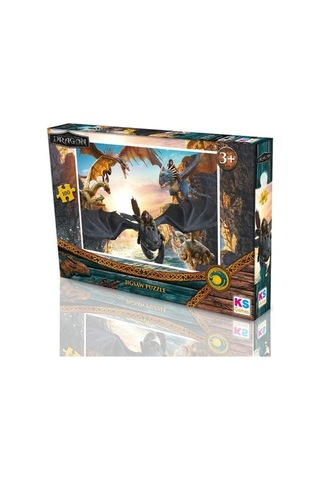 100 Parça Ejderha Temalı Puzzle