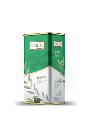 Verde Riviera Zeytinyağı Teneke 5 L