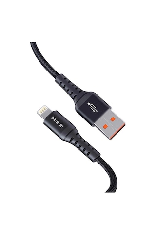 Mcdodo CA-2261 3A 1 MT Lightning Hızlı Data-Şarj Kablo Siyah