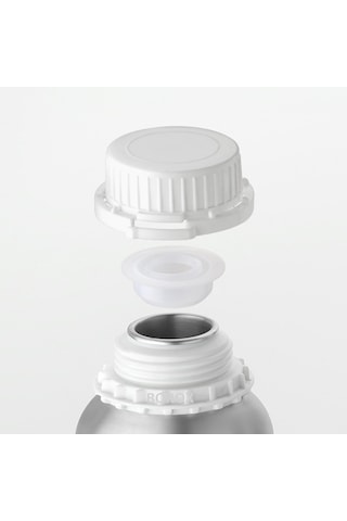 RIGU-44 Tıpalı ve Kapaklı Metal Alüminyum Şişe 1250 ML