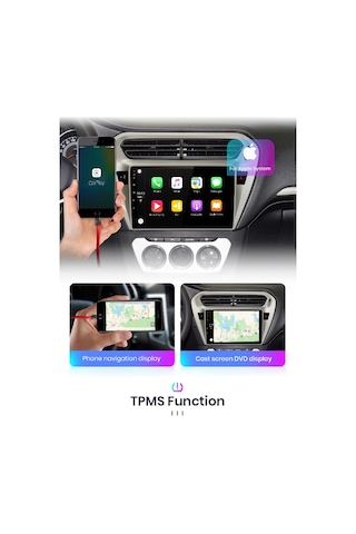 Peugeot 301- C-Elysee Android 9'' Multimedya Navigasyon 2+16Gb