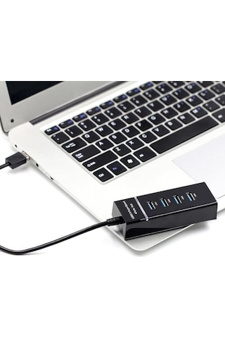 6043 4 Port Usb 3.0 Çoğaltıcı Çoklayıcı Hub Adaptör Switch Hız: Usb3.0-5gbit/sn 4 Adet Usb3.0 Kablo Uzunluğu: 30 Cm 4 Farklı Cihazı Usb3.0 Hızında Tek Noktadan Aynı Anda Bağlayın