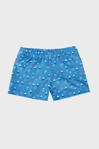 Slipstop Caspian Nappy Desenli Belden Bağlamalı Mayo Short Erkek Çocuk Mayo Short Sn2681000002 Mavi