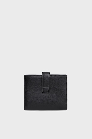 Tommy Hilfiger Logolu Çıtçıtlı Ve Fermuarlı Cüzdan Kadın Cüzdan Aw0aw18934 Bds Siyah SİYAH
