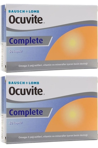 Ocuvite Complete Omega 3 Kapsül 2 x 60'lı Ocuvite Complete Omega 3 Kapsül 2 x 60'lı