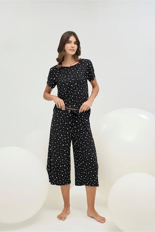 U.S. Polo Assn. 16696 Kısa Pijama Takım Siyah