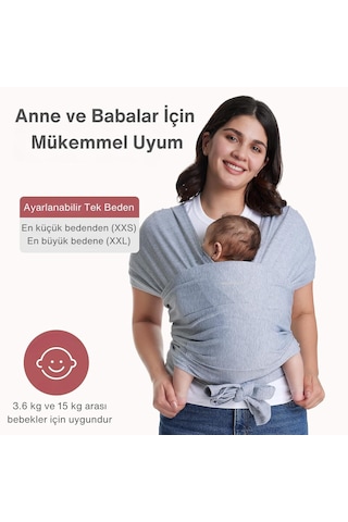 Momcozy Bebek Taşıma Örtüsü Sling