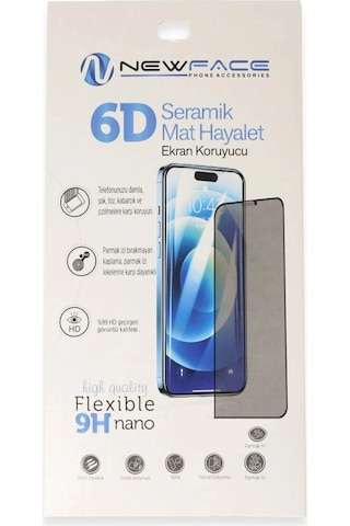 Galaxy A25 5g 6d Antistatik Mat Seramik Hayalet Nano Ekran Koruyucu