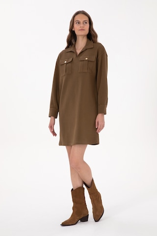 U.s. Polo Assn. Kadın Haki Elbise Örme 50318191-vr027 Haki