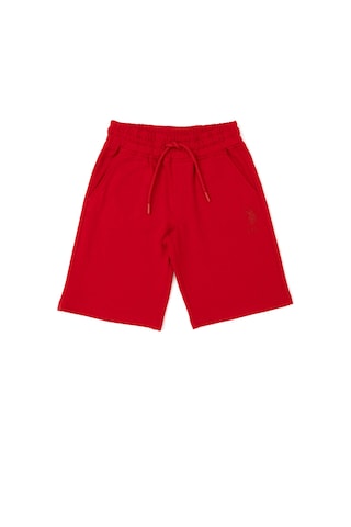 U.S. Polo Assn. Erkek Çocuk Kırmızı Örme Şort 50279633-VR171