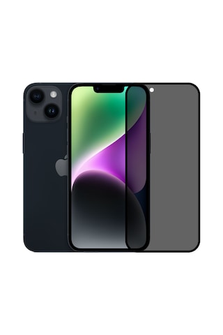 Safeus Tam Kaplayan Hayalet Parmak İzi Bırakmayan Safir Ekran Koruyucu Cam , Apple Uyumlu iPhone 14 Plus İle