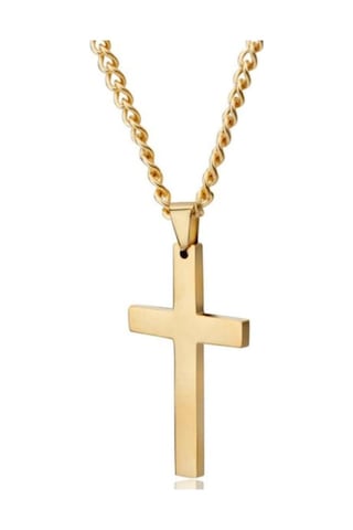 Jwl Paslanmaz Çelik Haç Kolye Istavroz Kolyesi