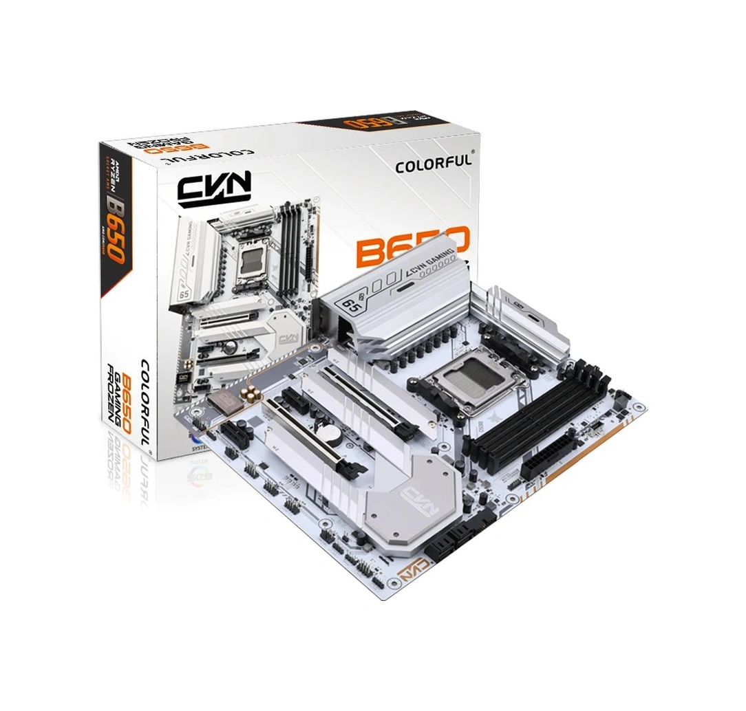 Colorful Cvn B650 Gamıng Frozen V14 Ddr5 7600mhz Atx Gaming Aaaa11clf0003