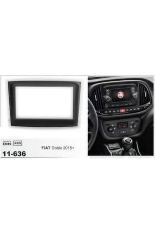 Fiat Doblo 2015-2018 Double Teyp Çerçevesi N11.585