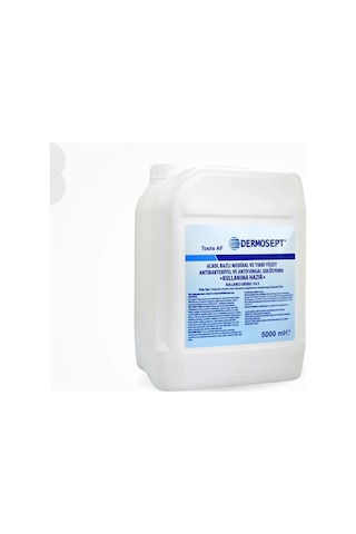 Dermosept Tools Af Alkol Bazlı Medikal Ve Tıbbi Yüzey Solüsyonu 4 x 5 L
