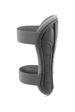 Futbol Tekmelik 2 Adet Kaval Koruyucu Spor Futbol Tekmeliği Çift Cırtlı L Siyah