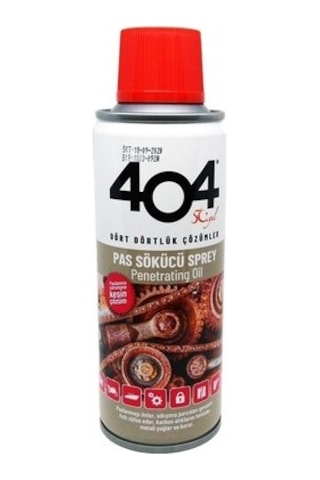 Pas Sökücü Sprey 200ml 404 Pas Sökücü Sprey 200ml 404