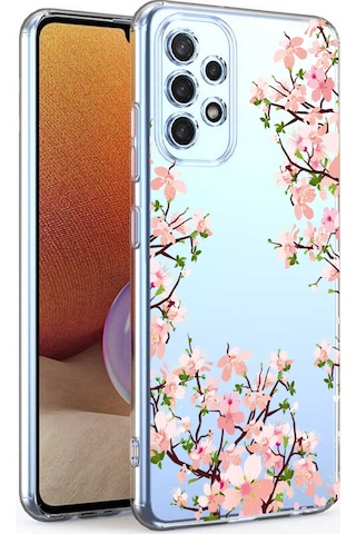 Ceptecepnet Samsung Galaxy A50 İle Uyumlu Özel Tasarım Baskılı Kamera Korumalı Şeffaf Telefon Kılıfı 1