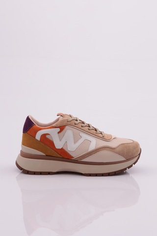 Dgn 55100 Kadin Sneaker Nude Multi